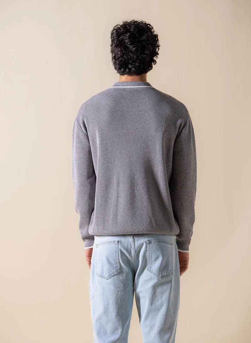 شايبس قميص بولو مريح محبوك